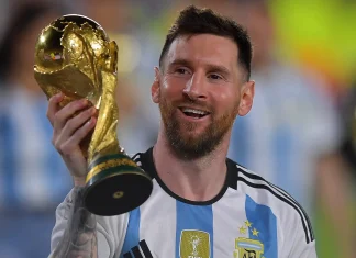 Lionel Messi First PSG goal against Man City. Lionel Messi